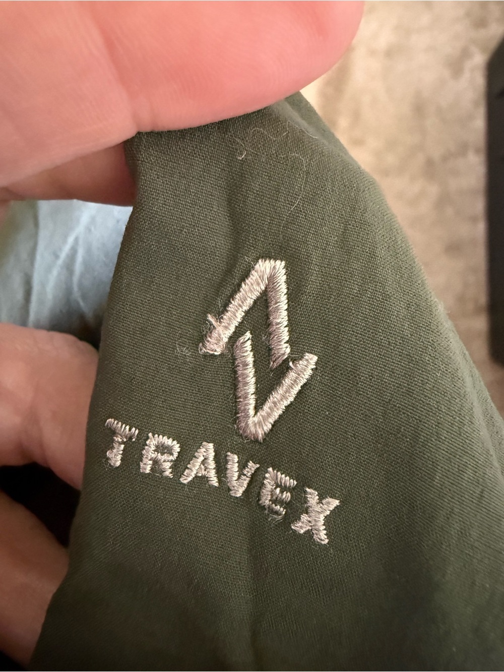 Eddie Bauer Olive Green Lightweight Hooded Anorak Jacket - Picture 4 of 5